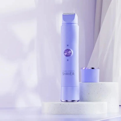 Afeitadora eléctrica inalámbrica y recargable 2 en 1 para mujeres