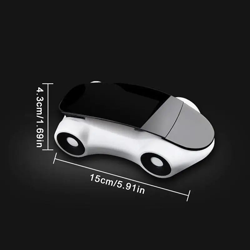 Soporte para teléfono con diseño de modelo de auto, giratorio 360°,