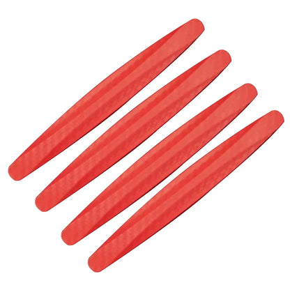 Juego de 4 Tiras Protectoras Anticolisión para Parachoques y Puertas de Automóvil