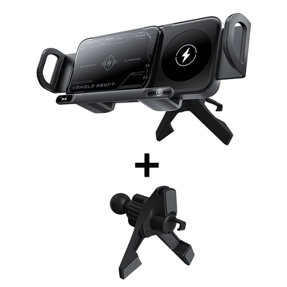 Cargador inalámbrico para auto compatible con Samsung Galaxy Z Fold 5/6 y Flip 3/4