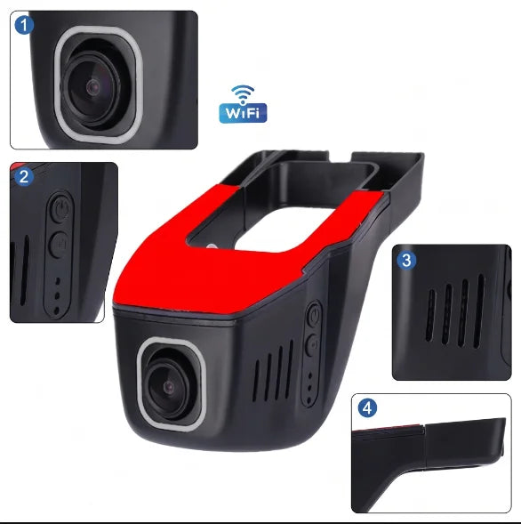 Mini DashCam Ultra HD para Vehículos HD
