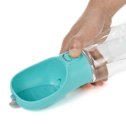 Botella de agua para perros y gatos | Bebedero portátil a prueba de fugas