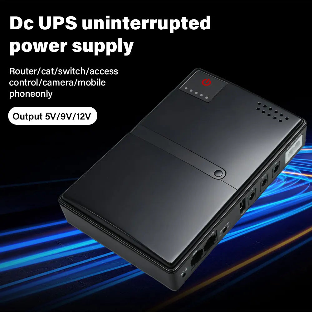Mini fuente de Alimentación Ininterrumpida (UPS)